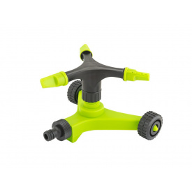 Дощувач з головкою, що обертається MASTERTOOL GM Вертоліт 1/2 основа Y-типу на коліщатках 12 метрів (92-9332)