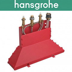Внутренняя скрытая часть смесителя на 4 отверстия Hansgrohe (art 13444180) на край ванны Кропивницький