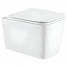 Унитаз подвесной KOLLER POOL Kvadro с сиденьем Soft-close (KR-0530-RW)