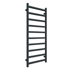 Полотенцесушитель электрический Terma SIMPLE 960x500 черный матовый, тен MOA Сміла