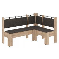 Кухонний куточок SnowSup-1 (тканина, савана кава + сонома, 150х110 см)