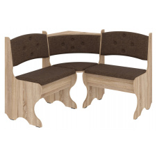 Кухонний куточок NordicNosh-1 (тканина, савана браун + сонома, 110х110 см)