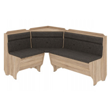 Кухонний куточок PinePlatter-1 (тканина, савана кава + сонома, 160х120 см)