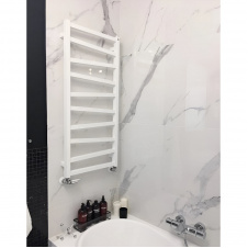 Полотенцесушитель водяной Terma Zigzag 835x500 белый матовый ZX