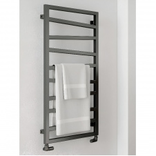 Полотенцесушитель водяной Terma Zigzag 835x500 черный мат
