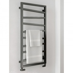 Полотенцесушитель водяной Terma Zigzag 835x500 черный мат Боярка