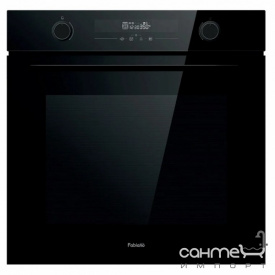 Встраиваемый электрический духовой шкаф Fabiano FBO 230 Lux Full Black черное стекло