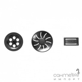 Набор накладок на слив для мойки кухонной Teka Perfectflow Radea PVD 115890039 титан