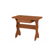 Стіл з шухлядкою кухонний BrunchBench (горіх, 100x60x75 см) IMI