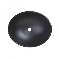 Раковина-чаша Qtap Dove 410х335х145 черная матовая (QT063078MBMBN) Київ