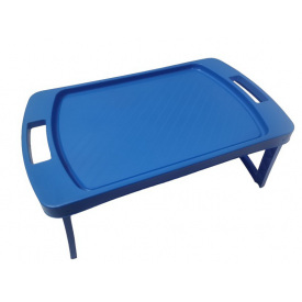 Розкладний піднос пластиковий VigohA Синій