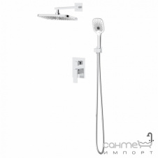 Душевая система скрытого монтажа Qtap Gemini QTGEM113CRM45696 хром