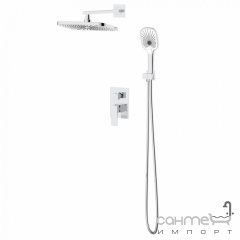 Душевая система скрытого монтажа Qtap Gemini QTGEM113CRM45696 хром Черкаси
