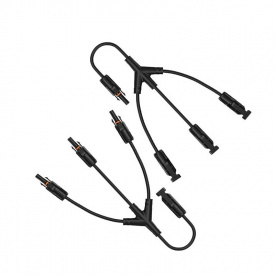 Набір кабелів для сонячних панелей 2E MC4-3T1 0,3 м (2E-ASP-MC4-3T1)