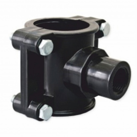 Врезка компрессионная Santan 40х1/2"в