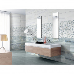 Плитка Ceramica Deseo Jolie Aqua Decor 10х900х300 мм Городок