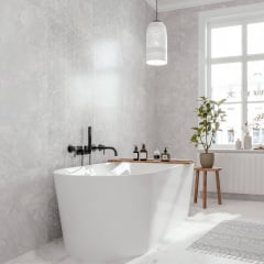 Плитка Golden Tile Gloria Flowers серый GL2151 9х600х300 мм Шепетовка