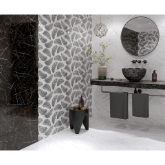 Плитка Golden Tile Nero E Bianco черный NBС061 9х600х300 мм Умань