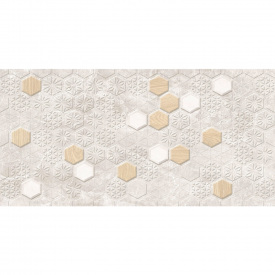 Плитка Golden Tile Zen Hexagon бежевый ZN1061 9х600х300 мм