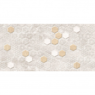 Плитка Golden Tile Zen Hexagon бежевый ZN1061 9х600х300 мм