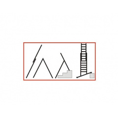 Двухсекционная лестница SVELT LUXE 2 - от 6+7 до 13+14 STEPS Энергодар