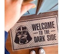 Дверний килимок Welcome to the dark side Бежевый (125055)