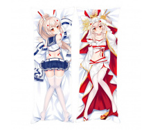 Подушка обнимашка дакимакура Аянами Лазурный путь Azur Lane v7 120x40см (22259) Bioworld