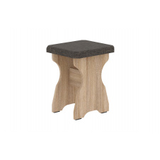 Табурет CuisineCorner (савана кава + сонома, 35х33х45 см)
