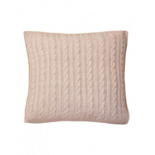 Вязаная наволочка Прованс SOFT 45х45 см Розовый (3151)