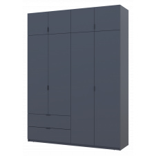 Распашной шкаф для одежды Doros Лукас Графит 180х50х240 см (80736288)