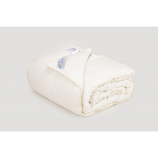 Одеяло IGLEN Climate-comfort 100% пух серый Теплое 110х140 см Белый (11014010G)