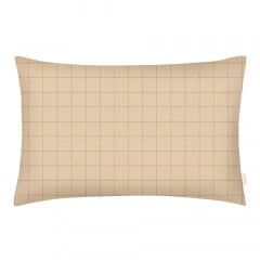 Семейный комплект на резинке Cosas BEIGE GEOMETRY Ранфорс 2х160х220 см Бежевый/Серый Тернополь