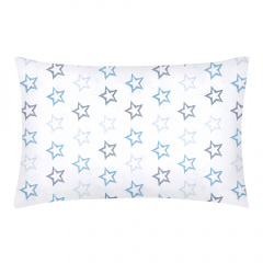 Семейная постель с простыней на резинке Clear Stars Cosas Голубой 2х160х220 см Каменское