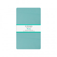 Простыня на резинке 80х160 см WHITE DOTS Cosas мятный Днепр