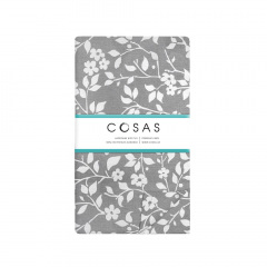 Двуспальная постель с простыней на резинке Flowers Cosas песочный 180х220 см Энергодар