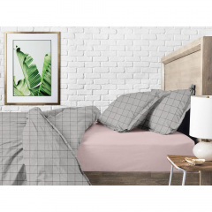 Набор наволочек Cosas GREY GEOMETRY 50х70 см Серый Братское