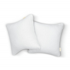 Наволочка Cosas Snow Knitted Braid 45х45 см Белый Володарськ-Волинський