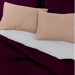 Евро наволочка Cosas Muslin MAGNOLIA 50х70 см Бежевый Курінь