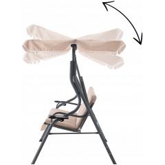 Садовые качели Garden Line VIP 170*110*153см Beige Черновцы