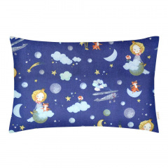 Евро наволочка Cosas LITTLE PRINCE BLUE Ранфорс 50х70 см Голубой Братское