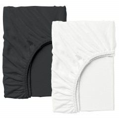Набор простынь на резинке 90х200 см WHITE BLACK Cosas Черкассы