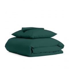 Детское постельное белье в кроватку Dark Green Cosas Зеленый 110х140 см Южноукраинск