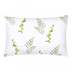 Двуспальная постель с простыней на резинке GREEN FOLIAGE CS6 Cosas Зеленый 180х220 см Броды