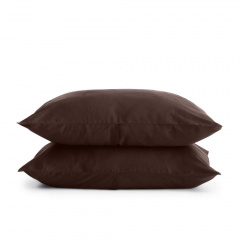 Евро комплект Cosas CHOCOLATE SATIN CS1 200х220 см Черный/Шоколадный Гайсин