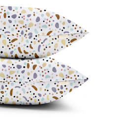 Полуторная постель без простыни COLORFUL STONES Cosas Бежевый 160х220 см Киев