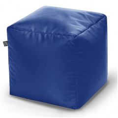 Бескаркасный пуфик Tia-Sport Кубик 30х30х30 см Синий (sm-0012-223) Якимівка