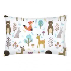 Детское постельное белье в кроватку Colorful Animals CS1 Cosas Бежевый 110х140 см Київ