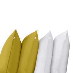 Набор наволочек Cosas MARMALADE & WHITE SET 50х70 см 4 шт Луцьк