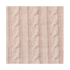Вязаный плед Прованс SOFT 90х130 см Розовый (3032) Энергодар