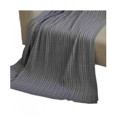 Плед Прованс Exclusive Nature 140х180 см Серый (1245) Мелітополь